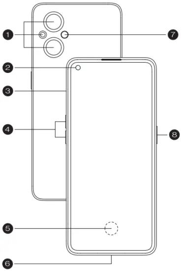 ONEPLUS Nord N20 5G Smart Phone - Parts