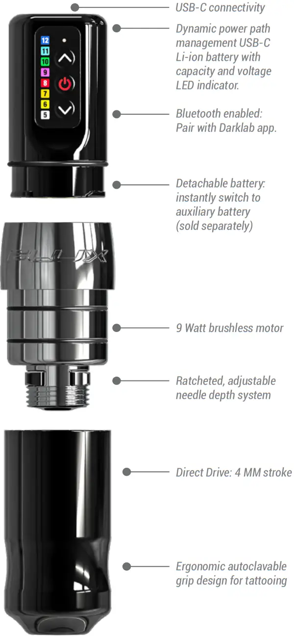 FK Irons Spektra Flux Cartridge Machine - OVERVIEW