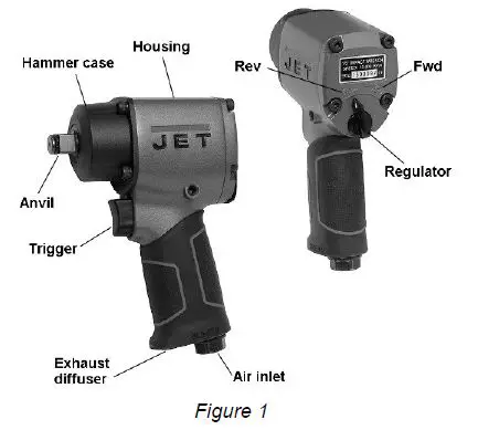 JET JAT-106 3-8-Inch Pneumatic Impact Wrench-2