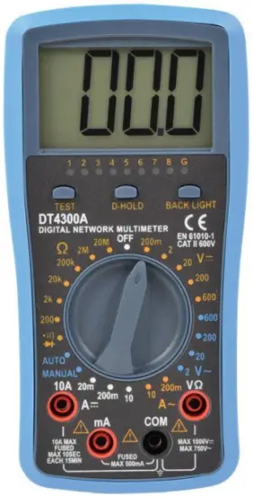 Mercury MTN02 Digital Network Multimeter
