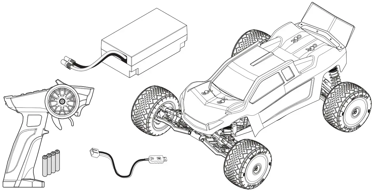 Losi LOS01015T1 Stadium RC Truck Instruction - CONTENTS