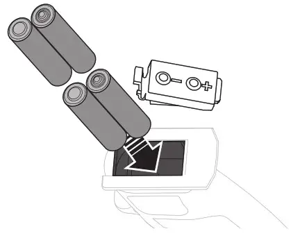Losi LOS01015T1 Stadium RC Truck Instruction - INSTALLING THE TRANSMITTER BATTERIES