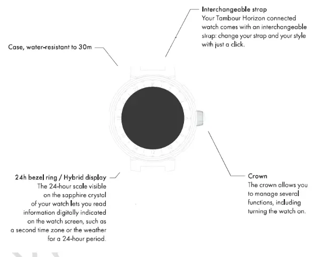LOUIS VUITTON 2ALDGQAD0 Smart Watch - fig
