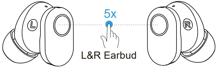 Restore factory setting