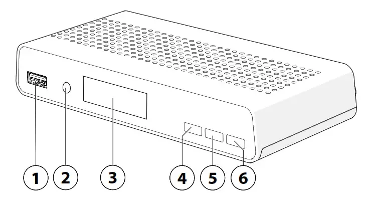 nedis DVB-T2 Full HD Receiver Overvew 1
