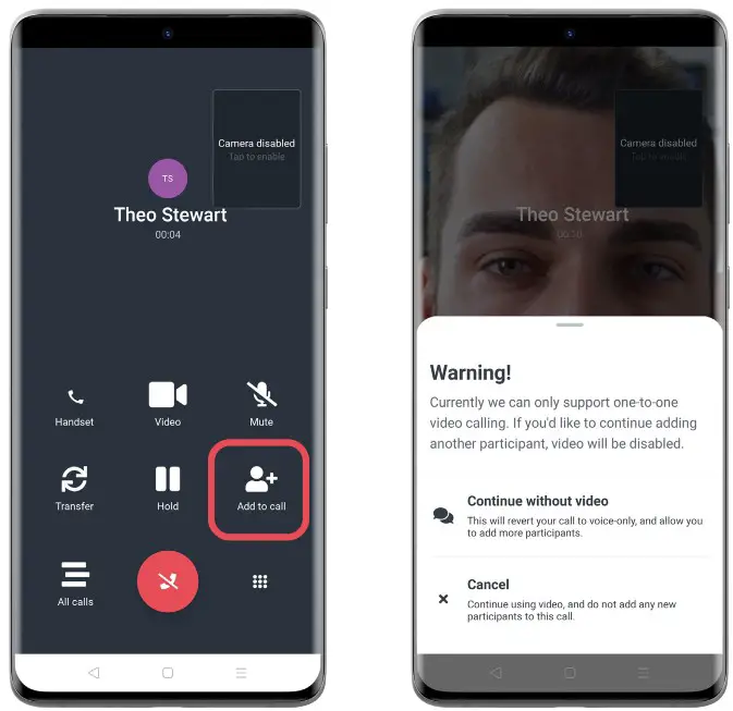 HIHI Connect 2 App - Answering Calls 11