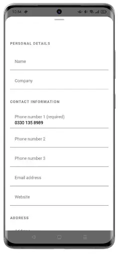 HIHI Connect 2 App - Contacts 6