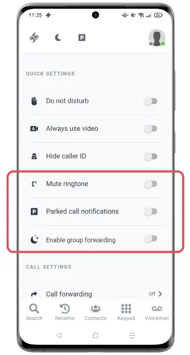 HIHI Connect 2 App - Settings 3