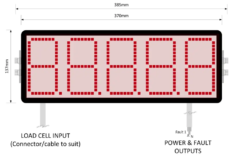 SOLE DIGITAL HB200 Hibeam 200 Load Display fig 2