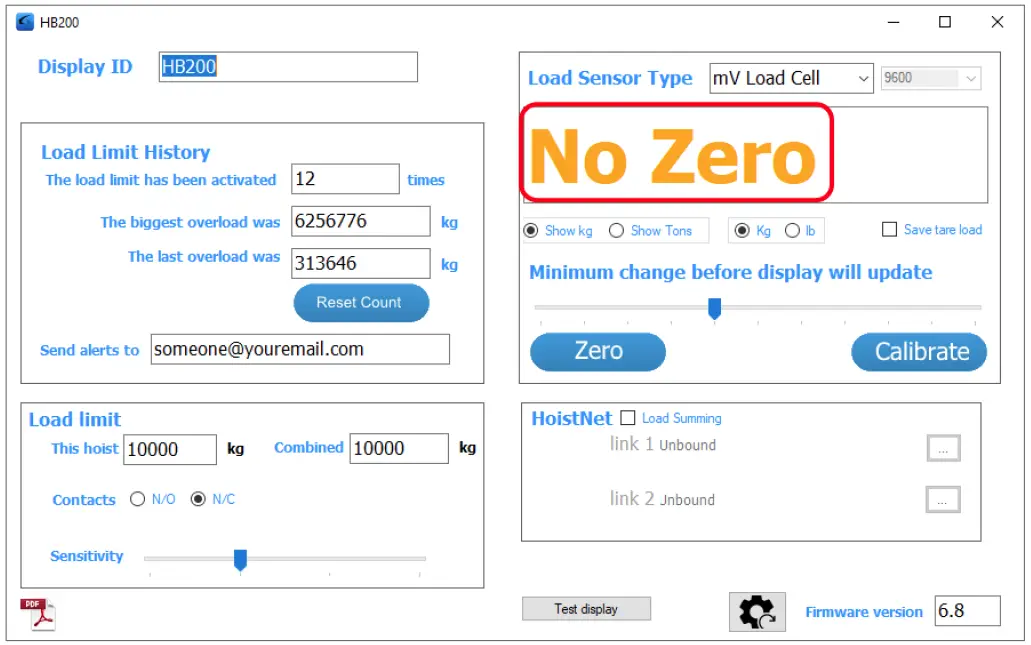 SOLE DIGITAL HB200 Hibeam 200 Load Display fig 29