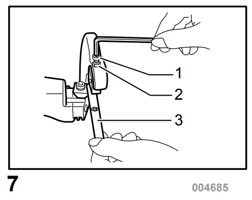 Rotating or replacing blades