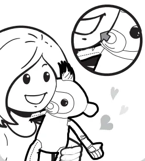 FingeRLings HUGS Baby Monkey Pet - MWAHT