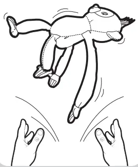 FingeRLings HUGS Baby Monkey Pet - WEEEEE