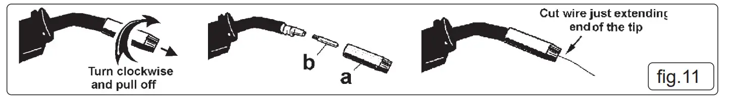 SEALEY SUPERMIG275.V2 270AMP Professional Mig Welder with Binzel Euro Torch - Figure 7