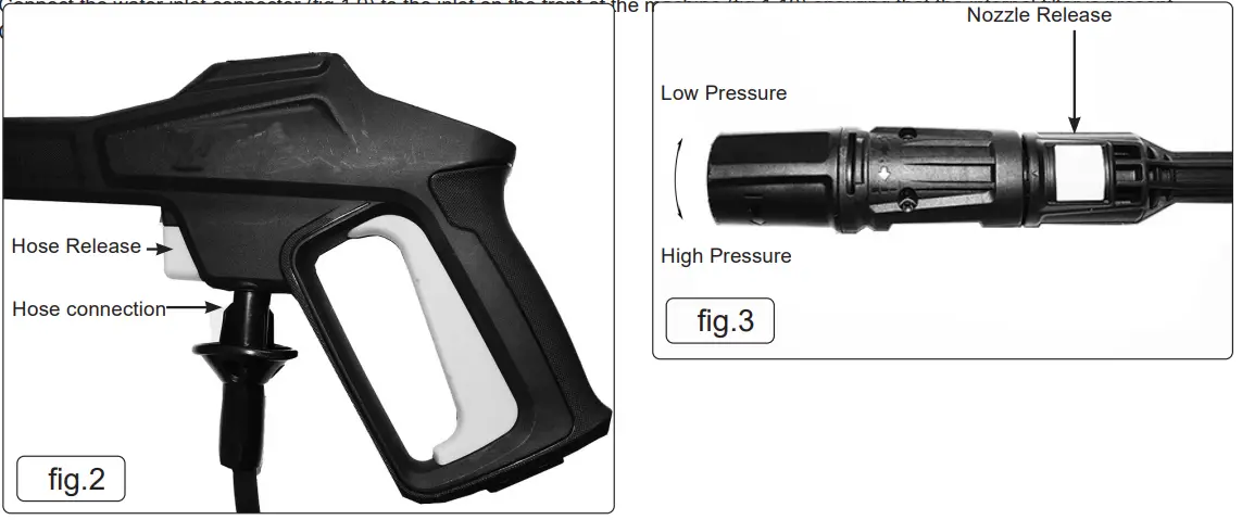 SEALEY PW2400 170 BAR PRESSURE WASHER - fig 2