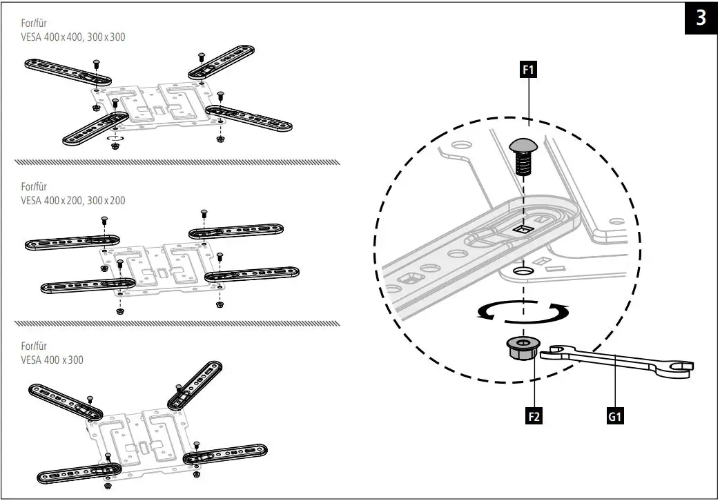hama-00-118086-TV-Ceiling-Bracket-FIG-6