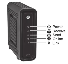 SURFboard SB6180 Cable Modem - Cannot receive or send data