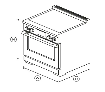 FISHER-PAYKEL-RIV3-304-Electric-Induction-Range-fig-1