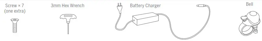 Ninebot KickScooter E22,E25,E45 - Accessoris