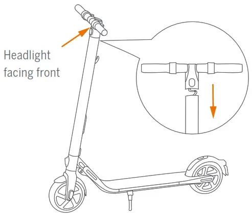 Ninebot KickScooter E22,E25,E45 - Assembling Your KickScooter 2