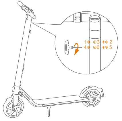 Ninebot KickScooter E22,E25,E45 - Assembling Your KickScooter 3