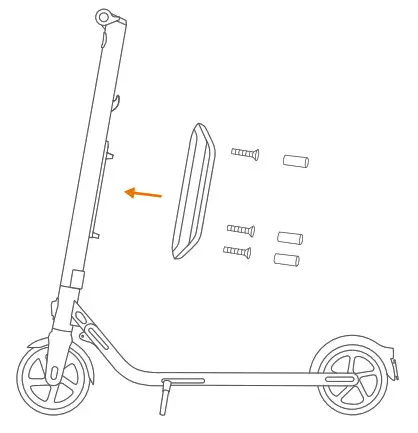 Ninebot KickScooter E22,E25,E45 - Installing a Second Battery Pack 3