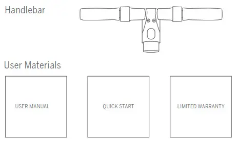 Ninebot KickScooter E22,E25,E45 - Packing List