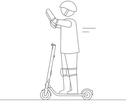 Ninebot KickScooter E22,E25,E45 - Warnings 15