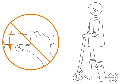 Ninebot KickScooter E22,E25,E45 - Warnings 5