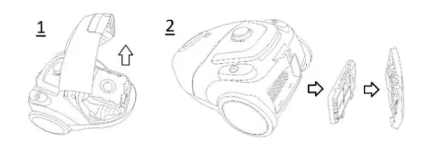 gorenje VCEB11CXR COMPACT XS Vacuum Cleaner - Figure 2