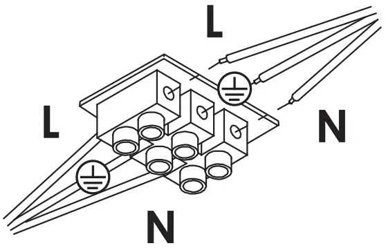 LEDCO 16 2032 Outdoor Lighting - CONNECTION TO THE NETWORK
