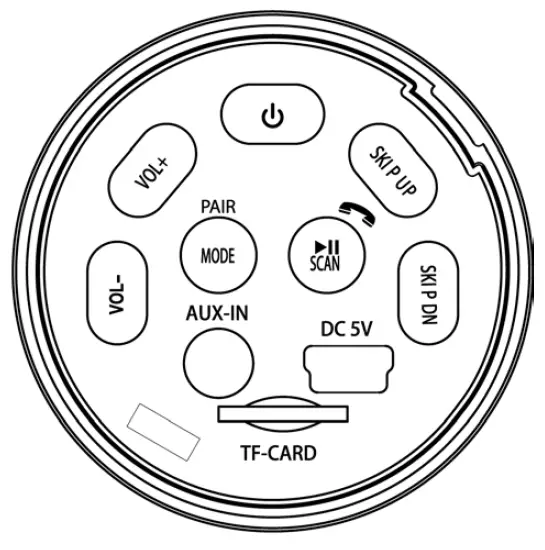 PYLE-PWPBT30GN-Bluetooth-Flashlight-Speaker-fig-3