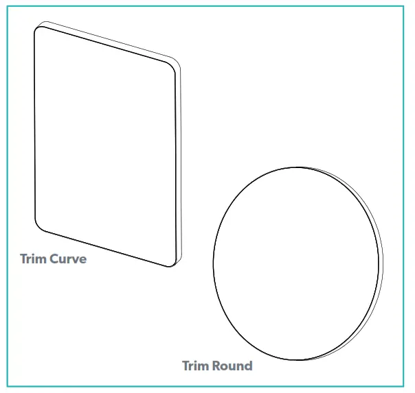 HiB TRIM Curve Round