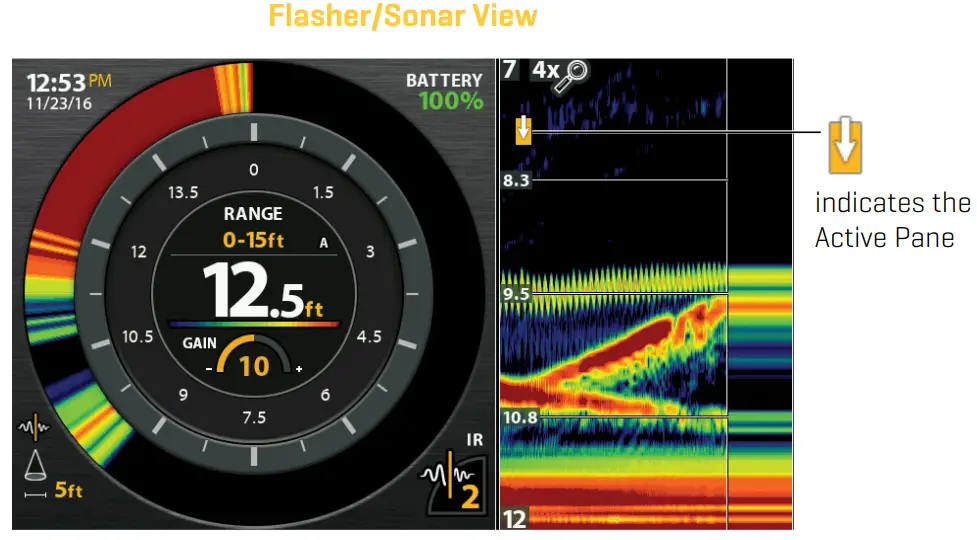 HUMMINBIRD Ice Helix Chirp Series G3 Sensor - Fig 5