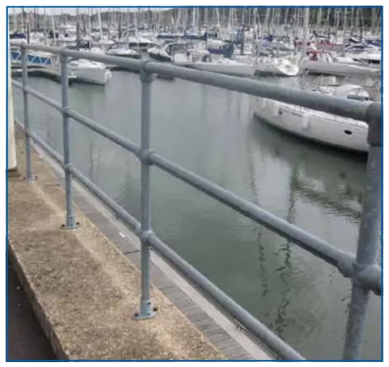 BRUNDLE 143C Tube Clamp Handrail Bracket - Fig 1