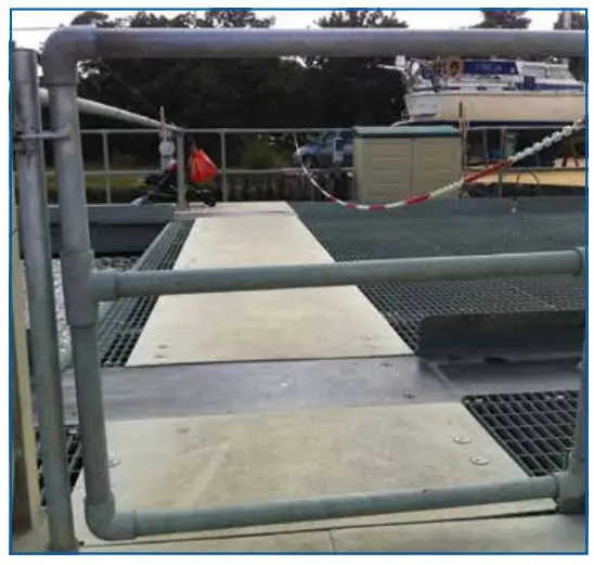 BRUNDLE 143C Tube Clamp Handrail Bracket - Fig 7