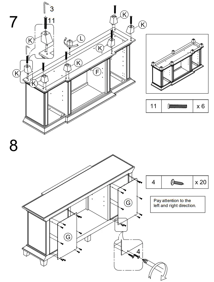 SEI FURNITURE HD071930 Toppington Gold Mirrored Media Console FIG 7