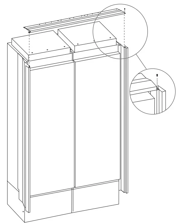 MONOGRAM ZKR36R 36 Inch Trim Retro Kit - fig 4