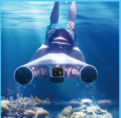 SplashyMcFun Sea Scooter - versatility,