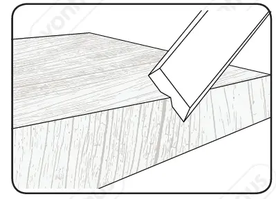 VonHaus 3515191 6 Piece Chisel Set for Woodworking fig (4)