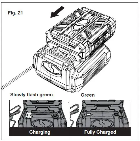 SUNJOE iON100V-10PS-CT Cordless Pole Chain Saw fig-23
