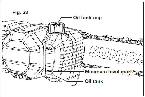 SUN JOE iON100V-10PS-CT-RM Cordless Pole Chain Saw fig-26