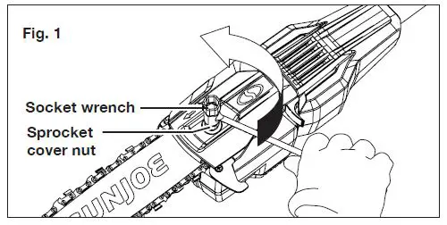 SUN JOE iON100V-10PS-CT-RM Cordless Pole Chain Saw Saw fig-3
