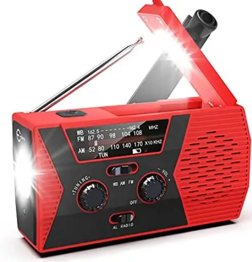 Esky 16115 Solar Hand Crank Radio