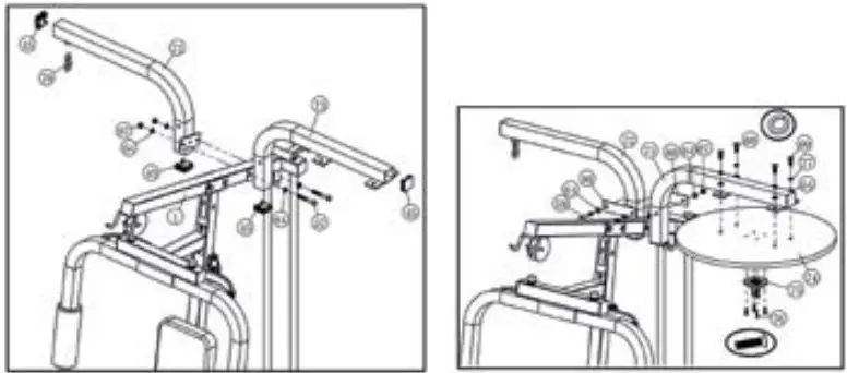 FITFIU GYM-300 Multi Station Home Gym - Figure 10