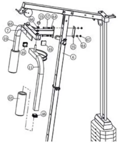 FITFIU GYM-300 Multi Station Home Gym - Figure 6