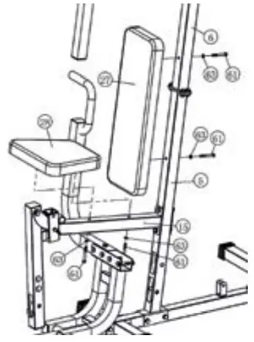 FITFIU GYM-300 Multi Station Home Gym - Figure 8
