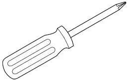 Philips Roku TV 4764 , 4664 series - Phillips screw driver