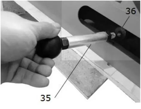 HOLZMANN BS320TOP Head Band Saw - fig 5