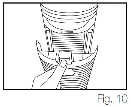 Homedics Total Clean Tower Air Cleaner - Operating Instructions Fig 10